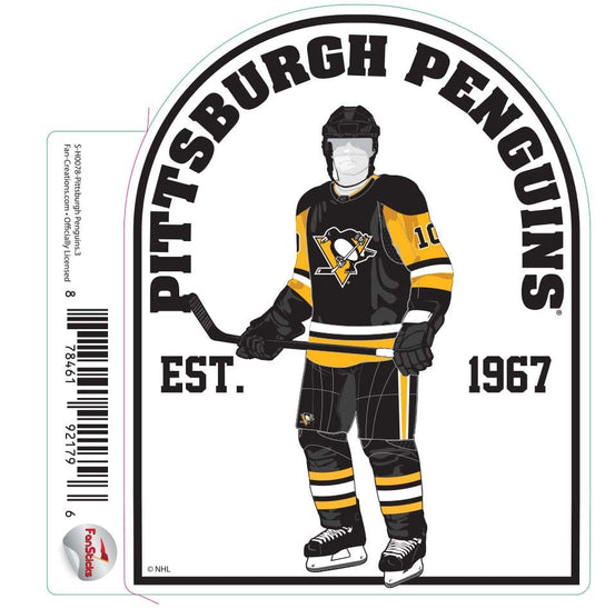 Fan Creations Decal Pittsburgh Penguins - NHL 3 inch Decal