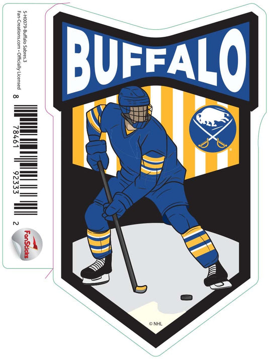 Fan Creations Decal Buffalo Sabres - NHL 3 inch Decal