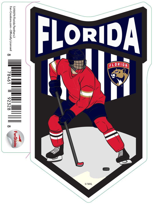 Fan Creations Decal Florida Panthers - NHL 3 inch Decal