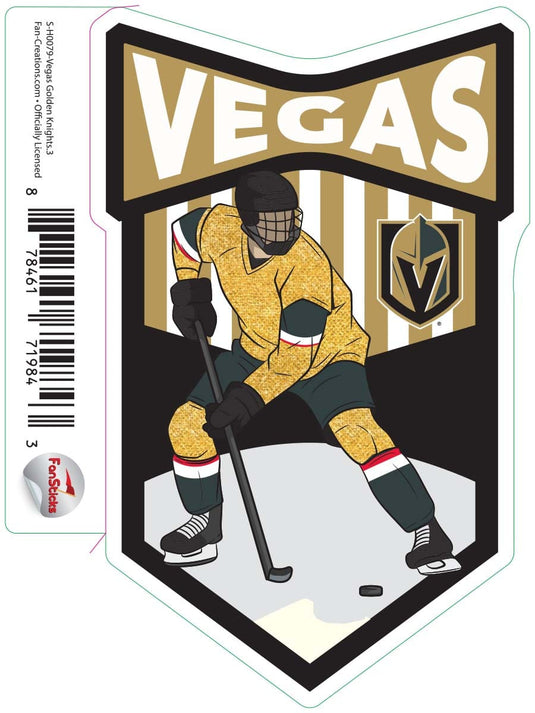 Fan Creations Decal Vegas Golden Knights - NHL 3 inch Decal