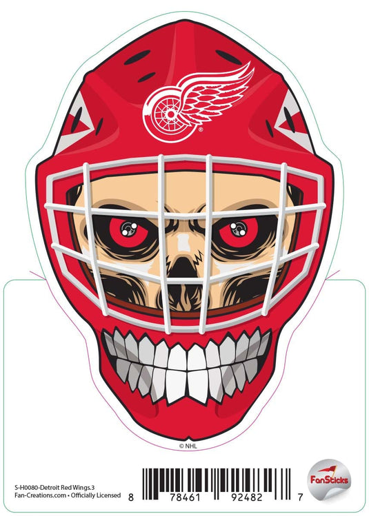Fan Creations Decal Red Wings - NHL 3 inch Decal