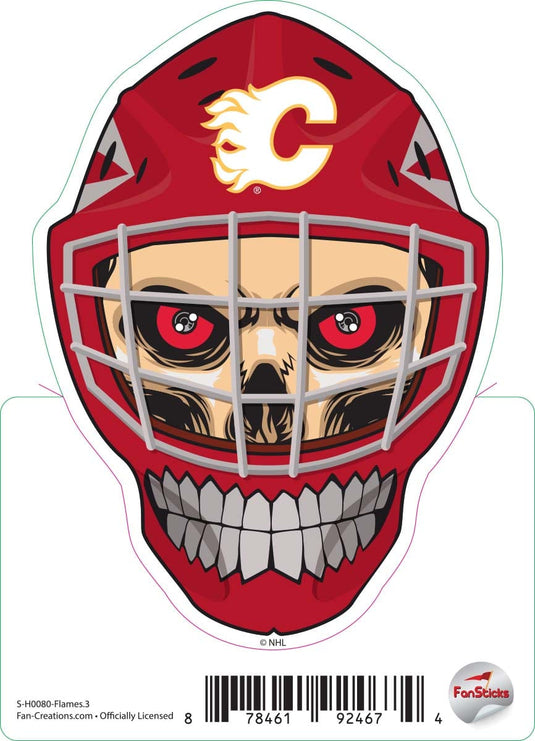 Fan Creations Decal Flames - NHL 3 inch Decal