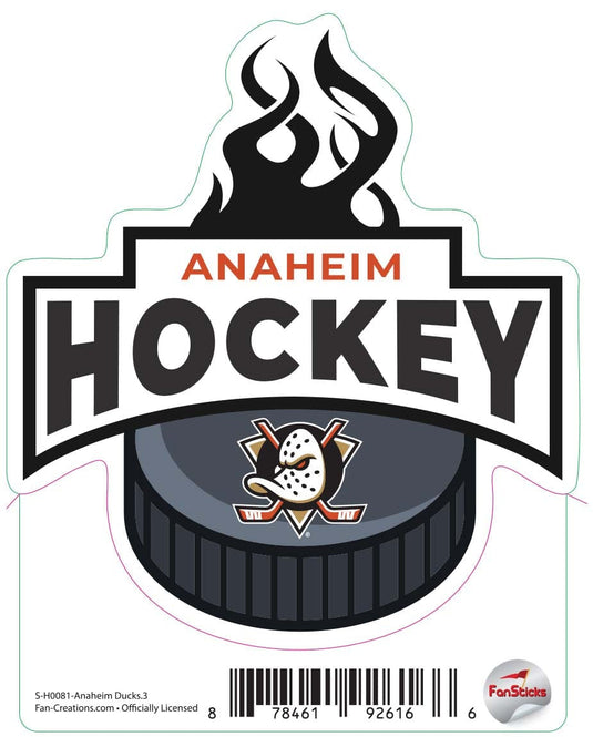 Fan Creations Decal Anaheim Ducks - NHL 3 inch Decal