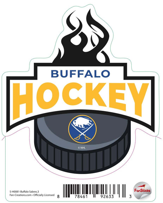Fan Creations Decal Buffalo Sabres - NHL 3 inch Decal
