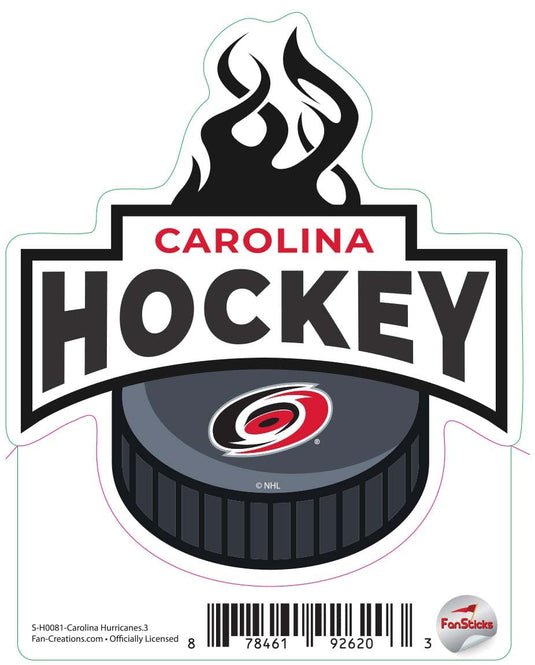 Fan Creations Decal Carolina Hurricanes - NHL 3 inch Decal