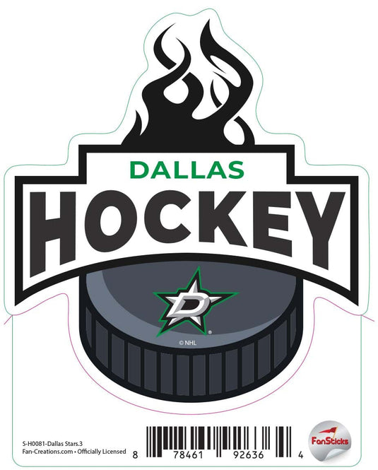 Fan Creations Decal Dallas Stars - NHL 3 inch Decal