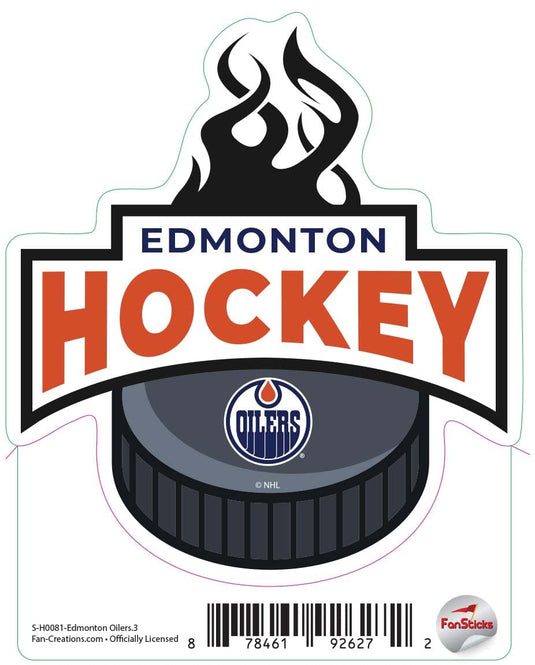 Fan Creations Decal Edmonton Oilers - NHL 3 inch Decal