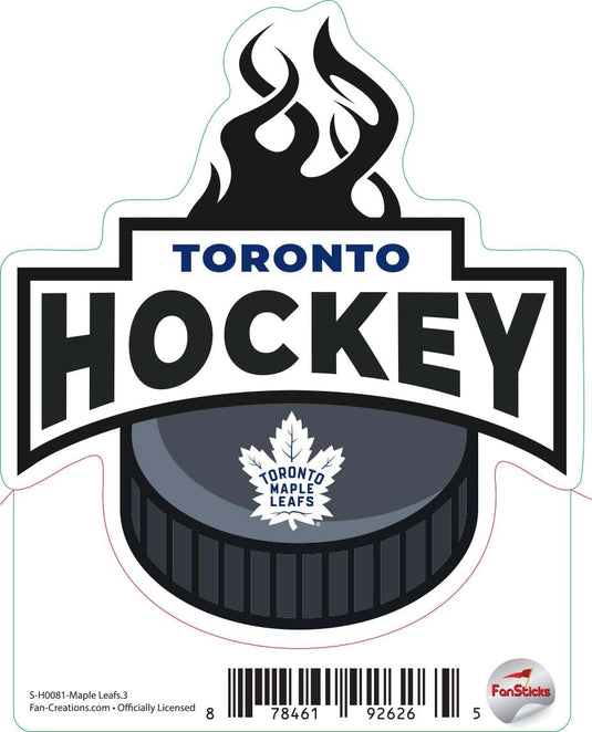 Fan Creations Decal Maple Leafs - NHL 3 inch Decal