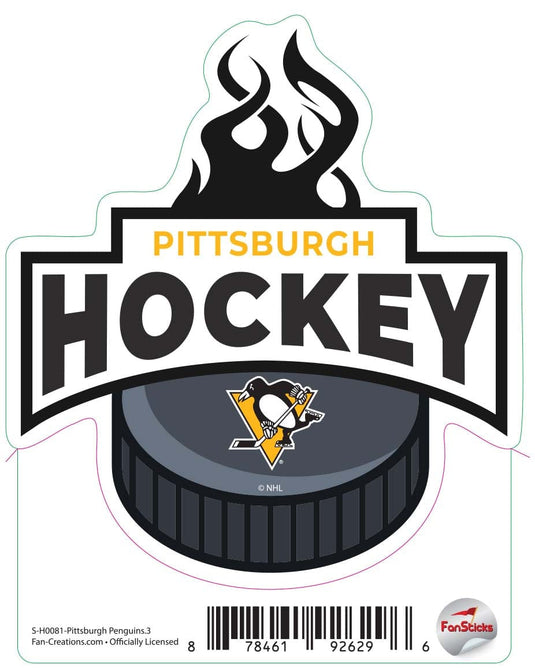 Fan Creations Decal Pittsburgh Penguins - NHL 3 inch Decal