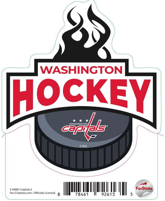 Fan Creations Decal Washington Capitals - NHL 3 inch Decal