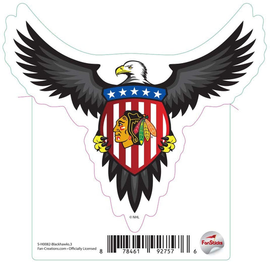 Fan Creations Decal Blackhawks - NHL 3 inch Decal