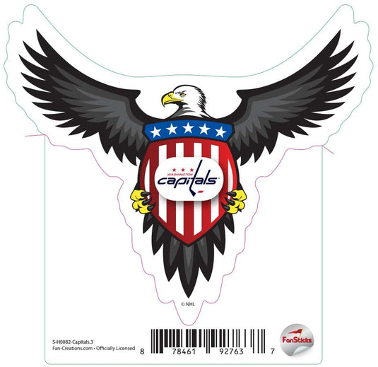 Fan Creations Decal Capitals - NHL 3 inch Decal
