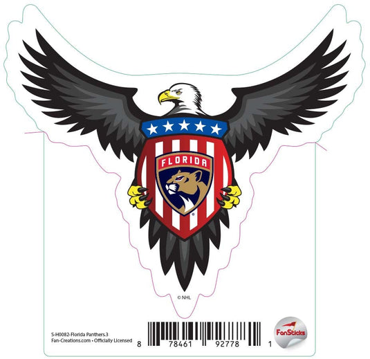 Fan Creations Decal Florida Panthers - NHL 3 inch Decal