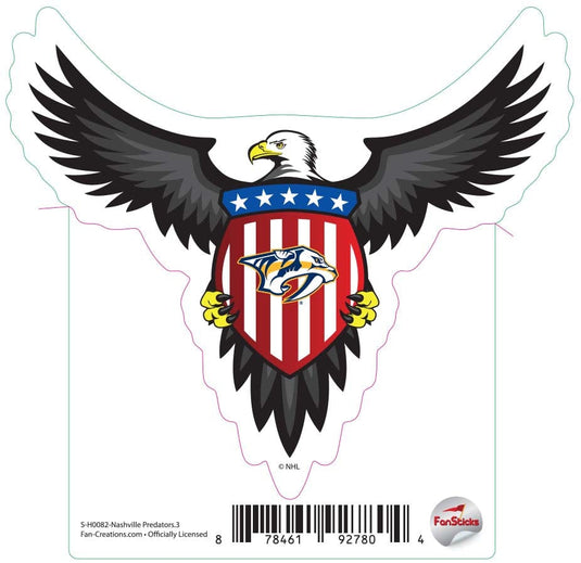 Fan Creations Decal Nashville Predators - NHL 3 inch Decal