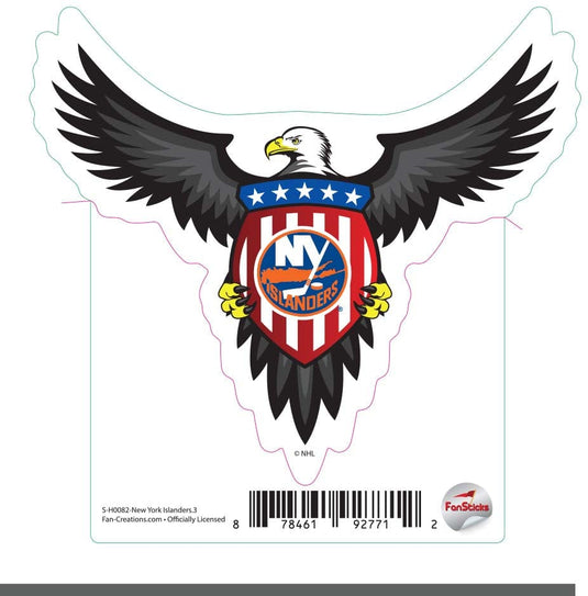 Fan Creations Decal New York Islanders - NHL 3 inch Decal