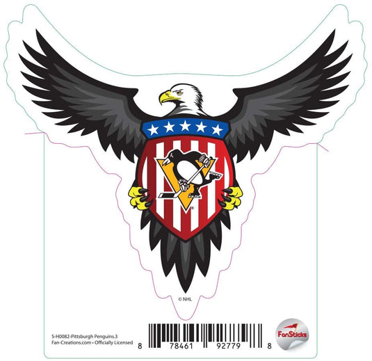 Fan Creations Decal Pittsburgh Penguins - NHL 3 inch Decal