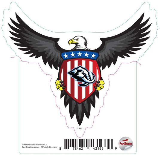 Fan Creations Decal Utah Mammoth - NHL 3 inch Decal