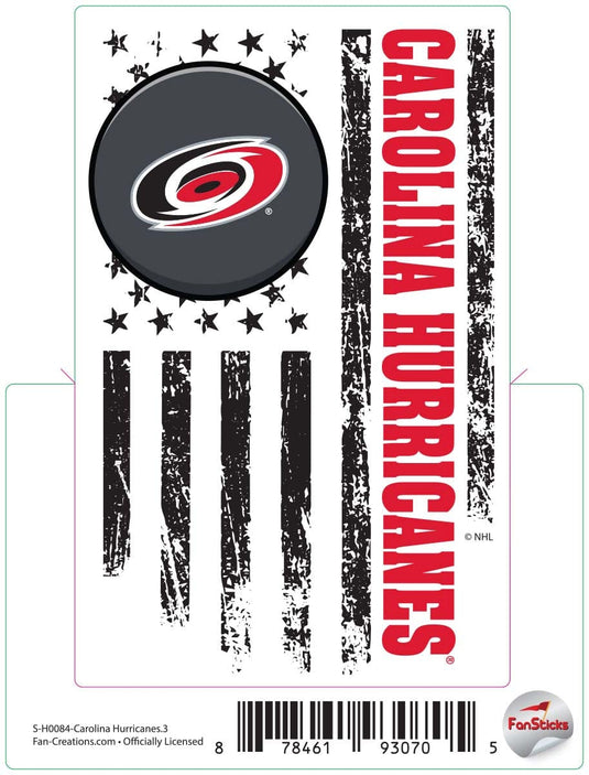 Fan Creations Decal Carolina Hurricanes - NHL 3 inch Decal
