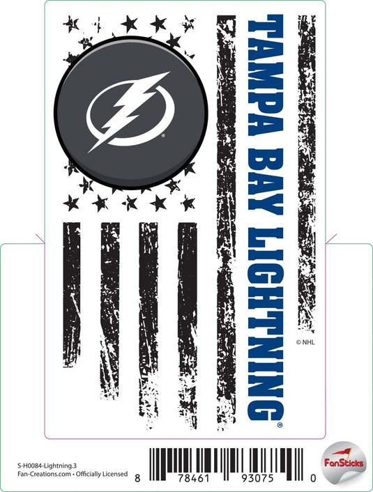 Fan Creations Decal Lightning - NHL 3 inch Decal