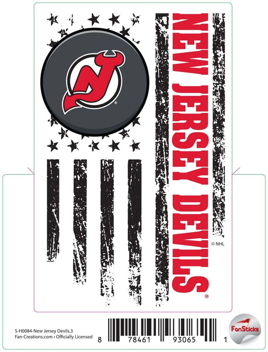 Fan Creations Decal New Jersey Devils - NHL 3 inch Decal