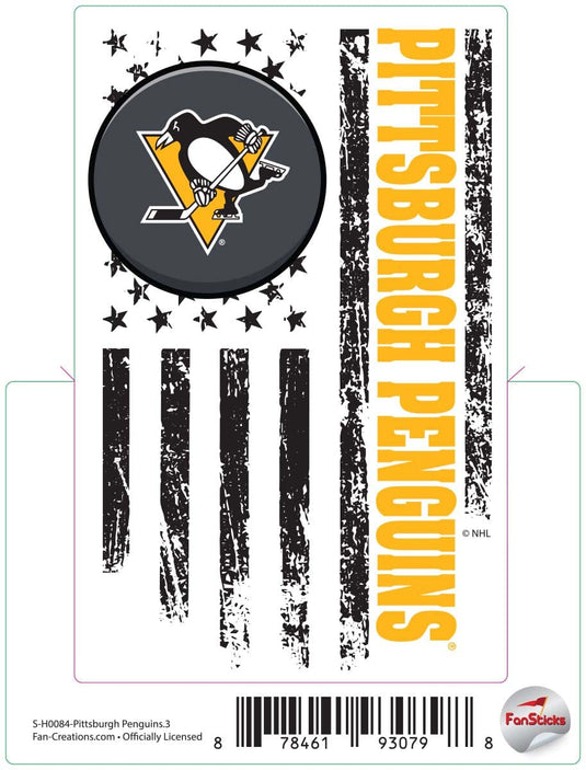Fan Creations Decal Pittsburgh Penguins - NHL 3 inch Decal