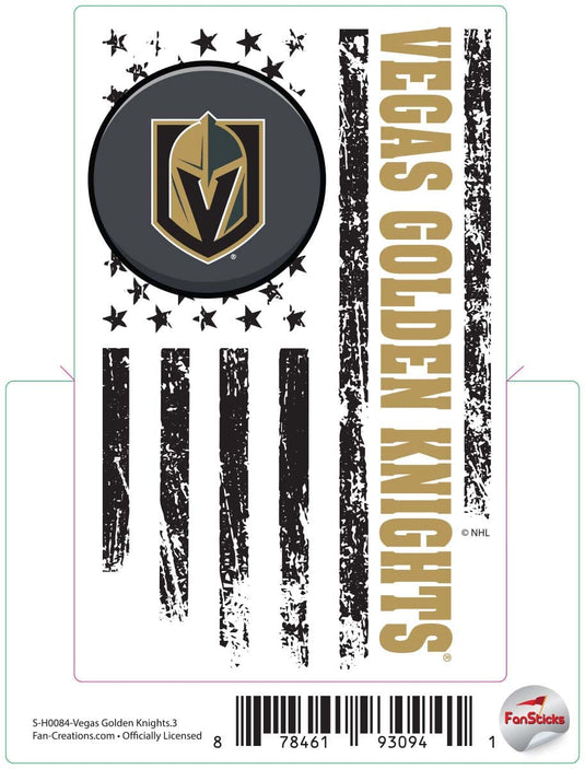 Fan Creations Decal Vegas Golden Knights - NHL 3 inch Decal