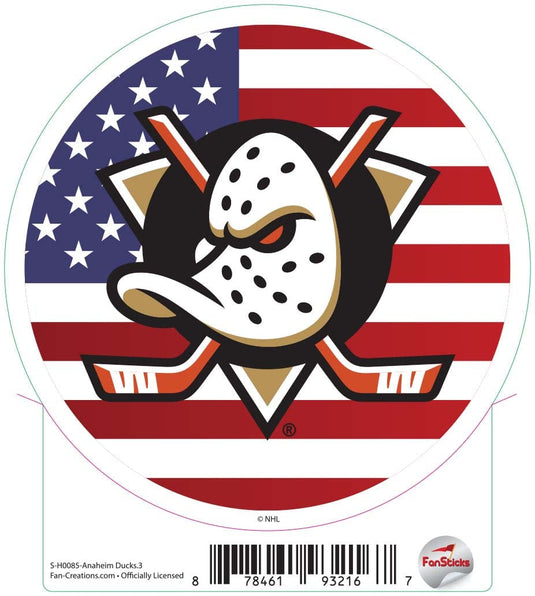 Fan Creations Decal Anaheim Ducks - NHL 3 inch Decal