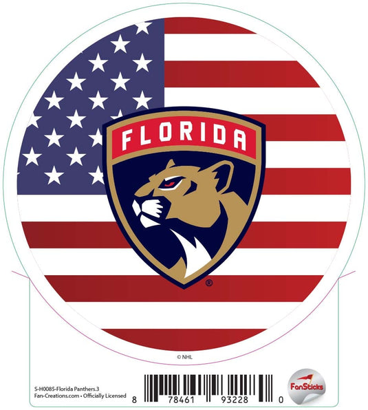 Fan Creations Decal Florida Panthers - NHL 3 inch Decal
