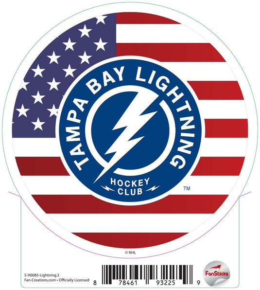 Fan Creations Decal Lightning - NHL 3 inch Decal