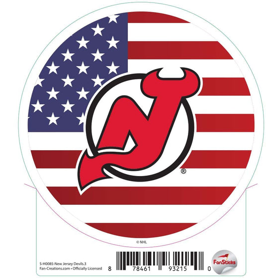 Fan Creations Decal New Jersey Devils - NHL 3 inch Decal