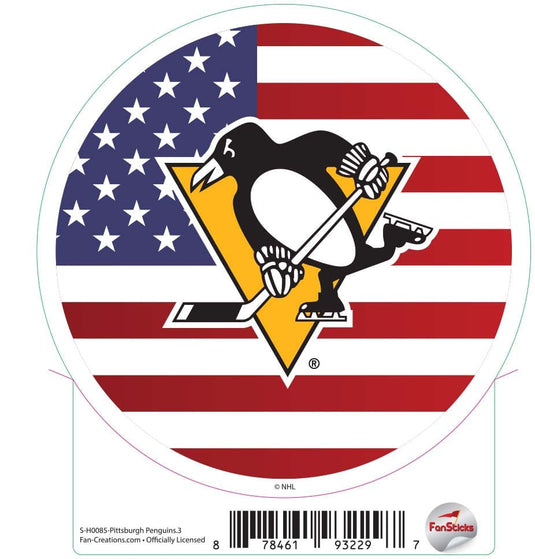 Fan Creations Decal Pittsburgh Penguins - NHL 3 inch Decal