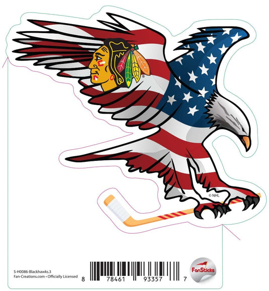 Fan Creations Decal Blackhawks - NHL 3 inch Decal