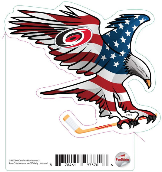 Fan Creations Decal Carolina Hurricanes - NHL 3 inch Decal