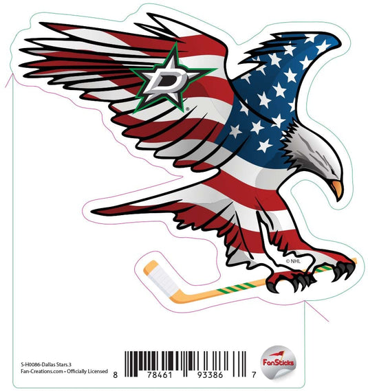 Fan Creations Decal Dallas Stars - NHL 3 inch Decal
