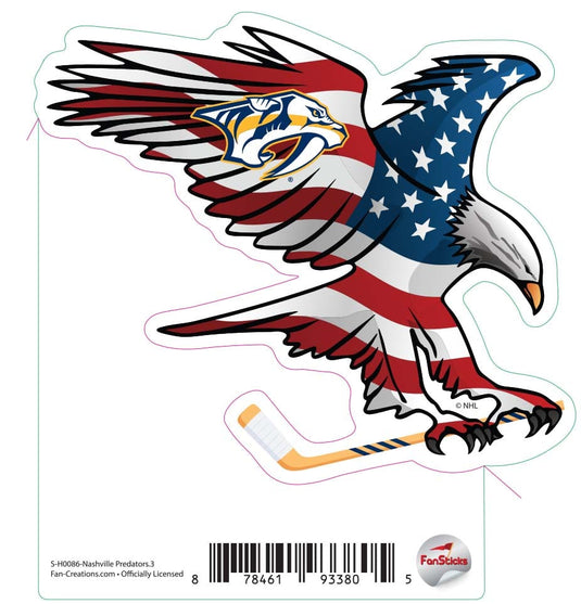 Fan Creations Decal Nashville Predators - NHL 3 inch Decal