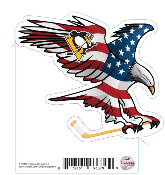 Fan Creations Decal Pittsburgh Penguins - NHL 3 inch Decal