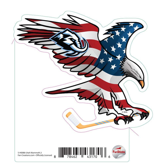 Fan Creations Decal Utah Mammoth - NHL 3 inch Decal