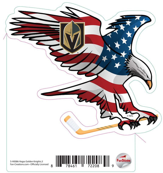 Fan Creations Decal Vegas Golden Knights - NHL 3 inch Decal