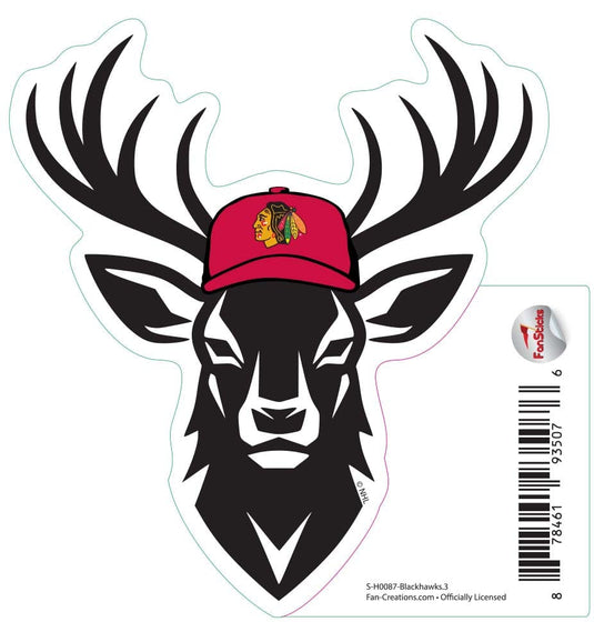 Fan Creations Decal Blackhawks - NHL 3 inch Decal
