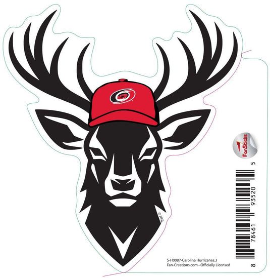 Fan Creations Decal Carolina Hurricanes - NHL 3 inch Decal