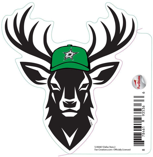 Fan Creations Decal Dallas Stars - NHL 3 inch Decal