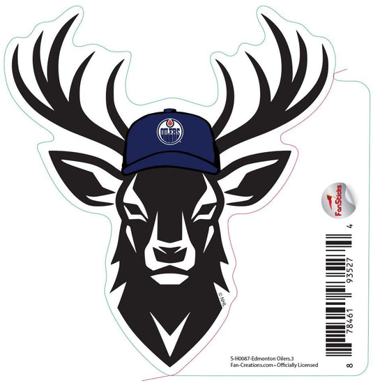 Fan Creations Decal Edmonton Oilers - NHL 3 inch Decal