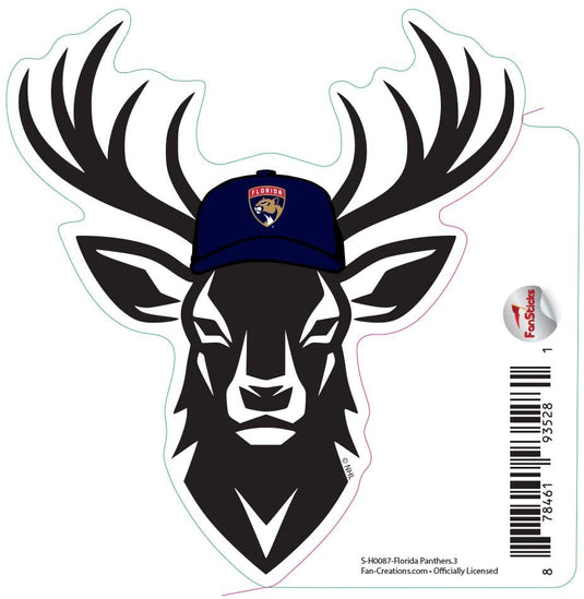 Fan Creations Decal Florida Panthers - NHL 3 inch Decal