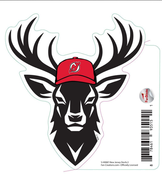 Fan Creations Decal New Jersey Devils - NHL 3 inch Decal