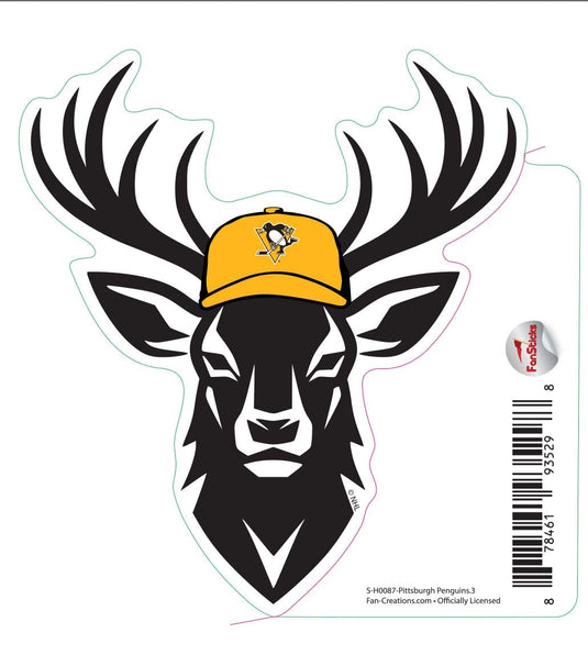 Fan Creations Decal Pittsburgh Penguins - NHL 3 inch Decal