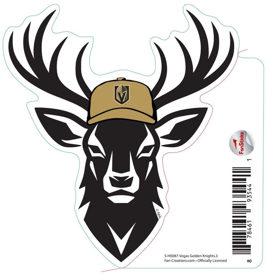 Fan Creations Decal Vegas Golden Knights - NHL 3 inch Decal
