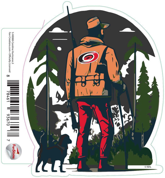 Fan Creations Decal Carolina Hurricanes - NHL 3 inch Decal