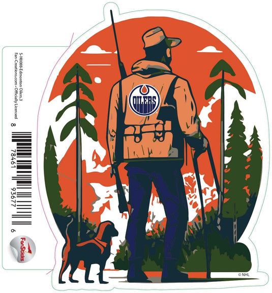 Fan Creations Decal Edmonton Oilers - NHL 3 inch Decal
