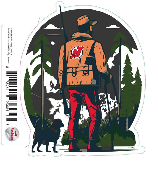 Fan Creations Decal New Jersey Devils - NHL 3 inch Decal