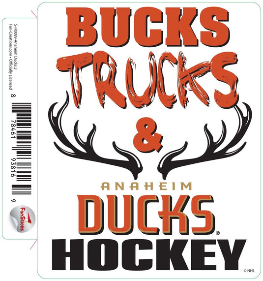 Fan Creations Decal Anaheim Ducks - NHL 3 inch Decal